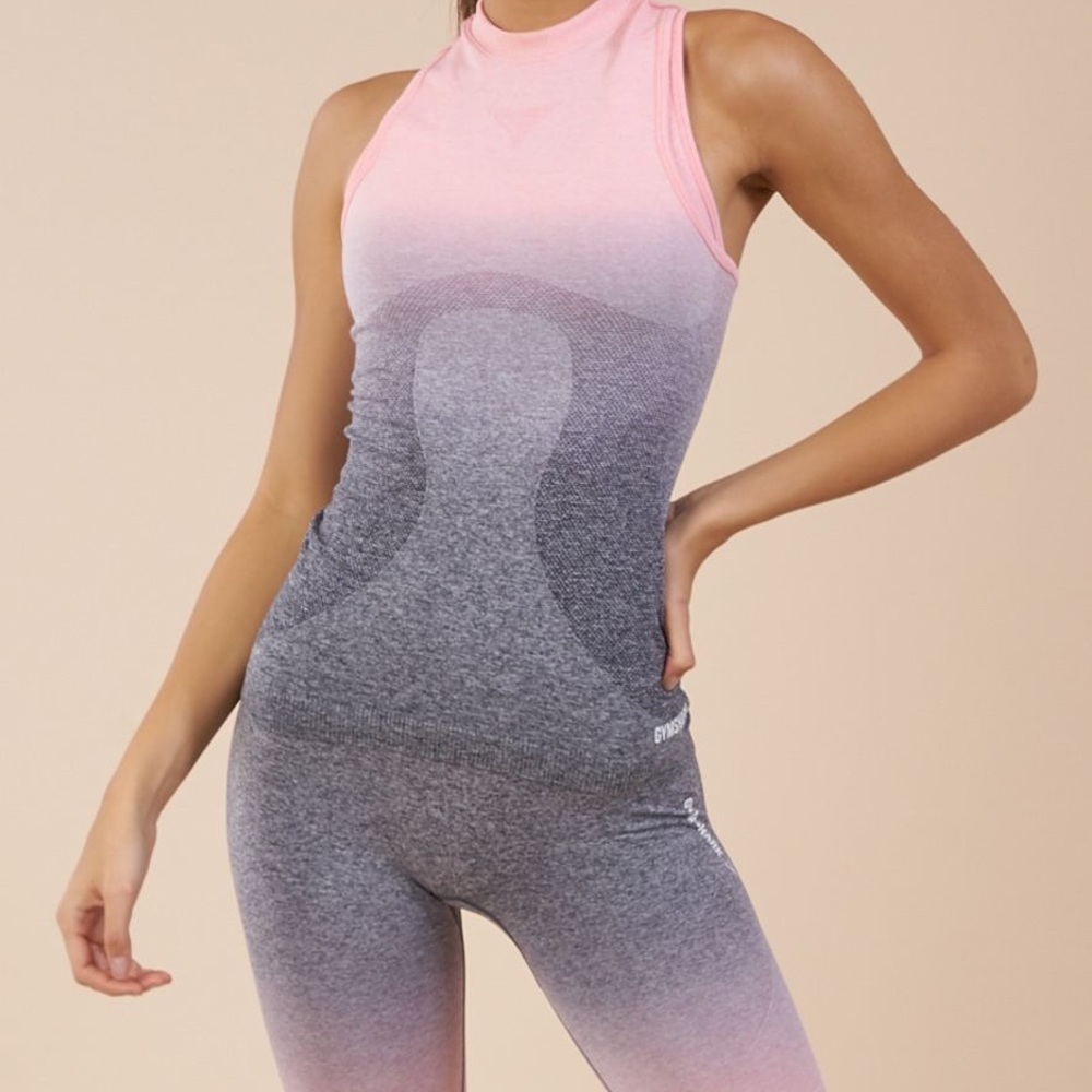 Gymshark ombré seamless vest